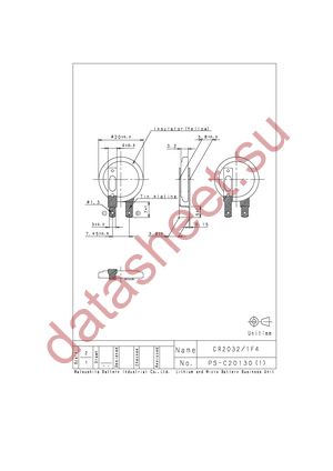 CR-2032/F4N datasheet  